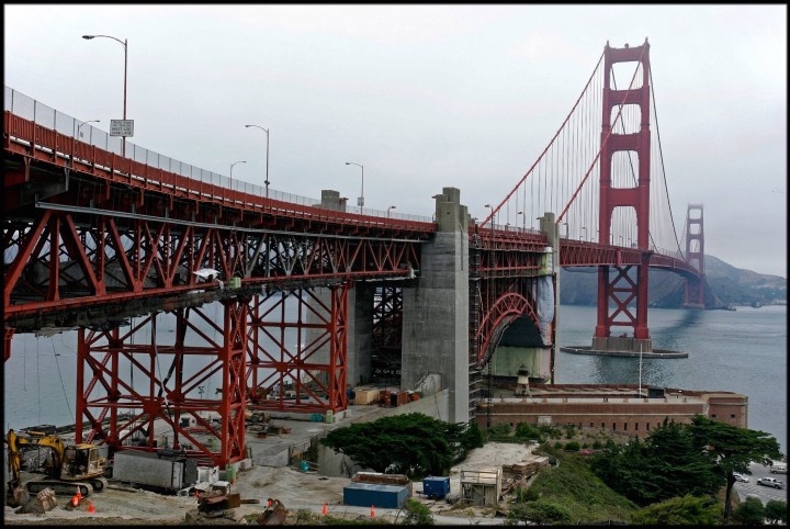 San Francisco, Golden Gate Bridge, Californie, États-Unis